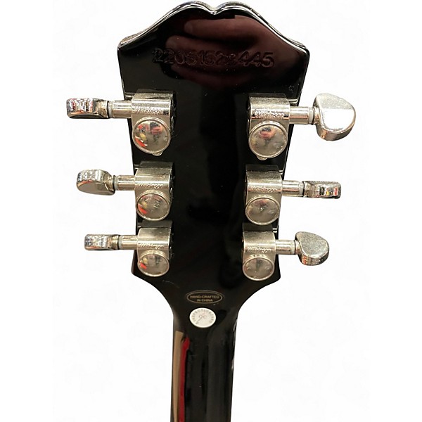 Used Epiphone Les Paul Standard Black Solid Body Electric Guitar