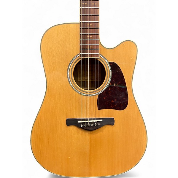 Used Ibanez AW32ECE Natural Acoustic Electric Guitar