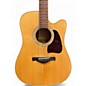 Used Ibanez AW32ECE Natural Acoustic Electric Guitar
