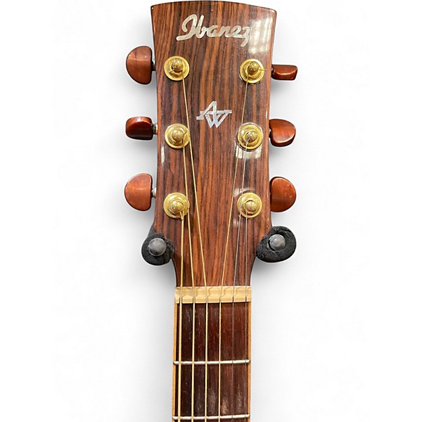 Used Ibanez AW32ECE Natural Acoustic Electric Guitar