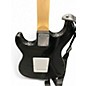 Used Silvertone SS11 Black Solid Body Electric Guitar