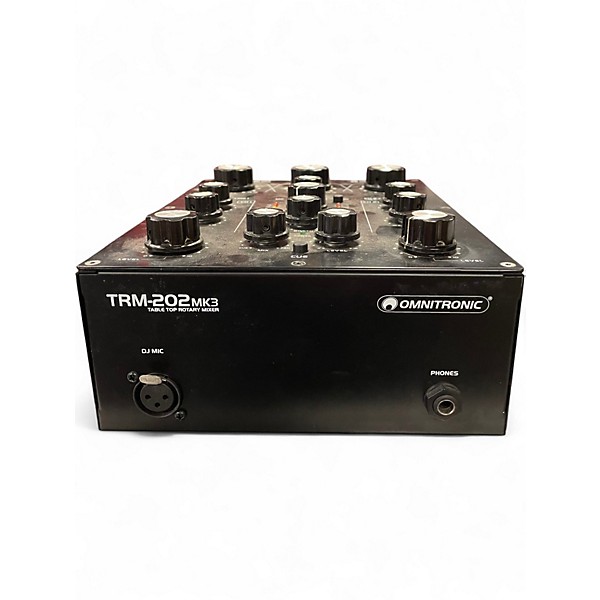 Used Omnitronic TRM202 DJ Mixer