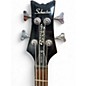 Used Schecter Guitar Research DIAMOND SERIES DELUX-4 BASS Black Electric Bass Guitar