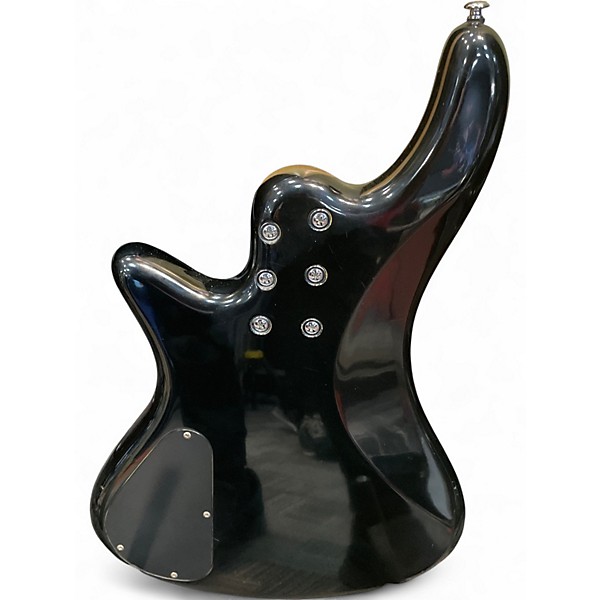 Used Schecter Guitar Research DIAMOND SERIES DELUX-4 BASS Black Electric Bass Guitar