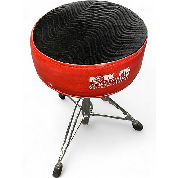 Used Pork Pie Round Drum Throne