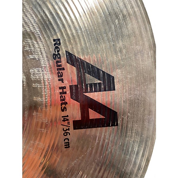 Used SABIAN 14in AA Mini Hi Hat Pair Cymbal