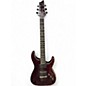 Used Schecter Guitar Research Hellraiser C1 Black Cherry Solid Body Electric Guitar thumbnail