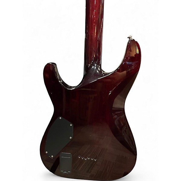 Used Schecter Guitar Research Hellraiser C1 Black Cherry Solid Body Electric Guitar