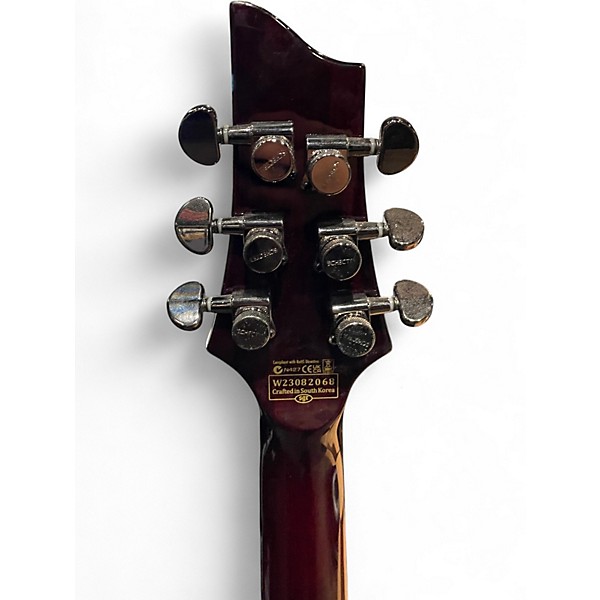 Used Schecter Guitar Research Hellraiser C1 Black Cherry Solid Body Electric Guitar