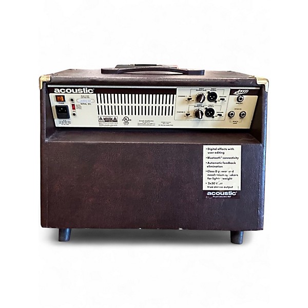Used Acoustic A1000 2x50W Stereo Acoustic Guitar Combo Amp