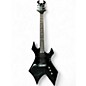 Used B.C. Rich Bronze Series Warlock BLACK Solid Body Electric Guitar thumbnail