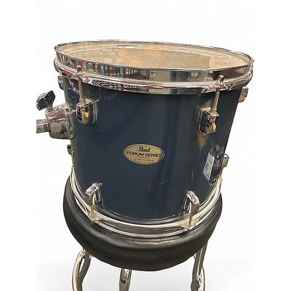 Used Pearl 5 Piece Forum Series  Blue Drum Kit
