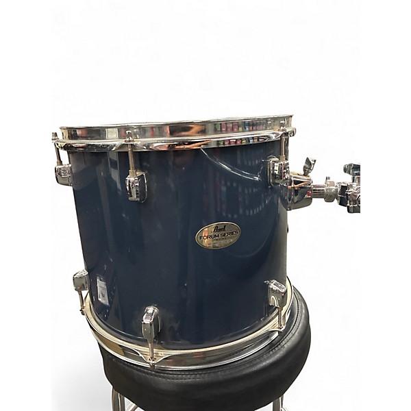 Used Pearl 5 Piece Forum Series  Blue Drum Kit