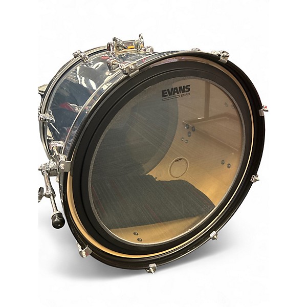 Used Pearl 5 Piece Forum Series  Blue Drum Kit