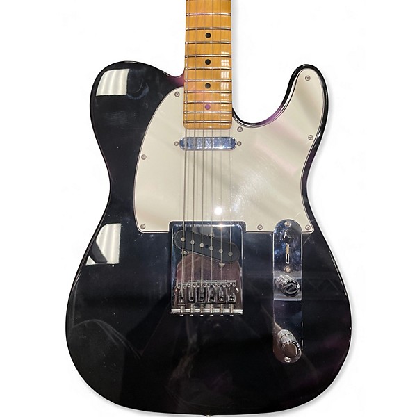 Used Fender Player Telecaster Black Solid Body Electric Guitar