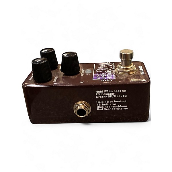 Used NUX MINI SUPER CHORUS Effect Pedal