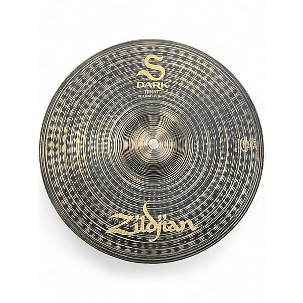 Used Zildjian 14in S DARK HI HATS Cymbal
