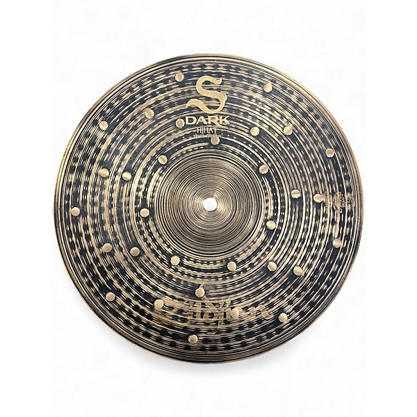 Used Zildjian 14in S DARK HI HATS Cymbal