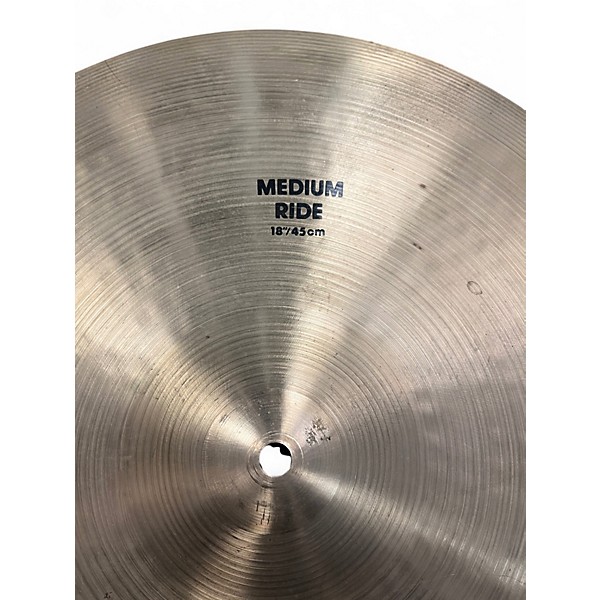 Used Zildjian 18in Medium Ride Cymbal