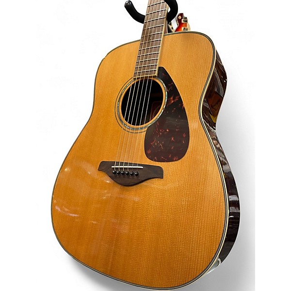 Used Yamaha FG730S Natural Acoustic Guitar