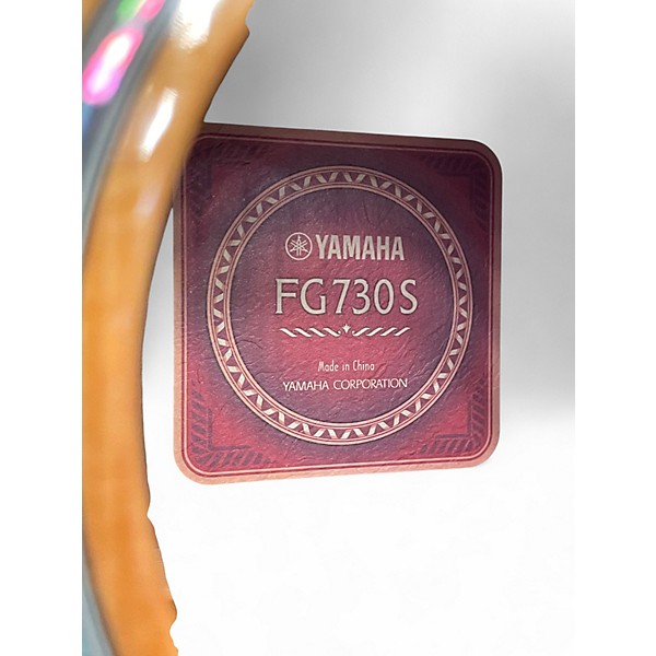 Used Yamaha FG730S Natural Acoustic Guitar
