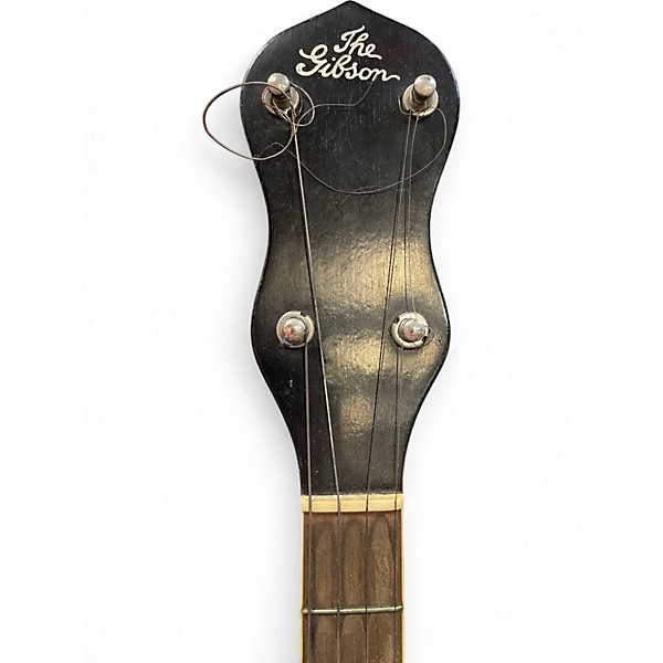 Vintage 1920s Gibson TB-1 Natural Banjo