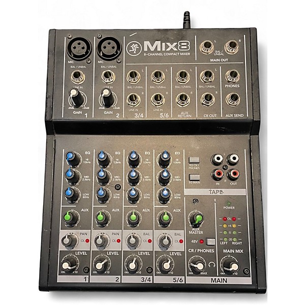 Used Mackie MIX8 Line Mixer