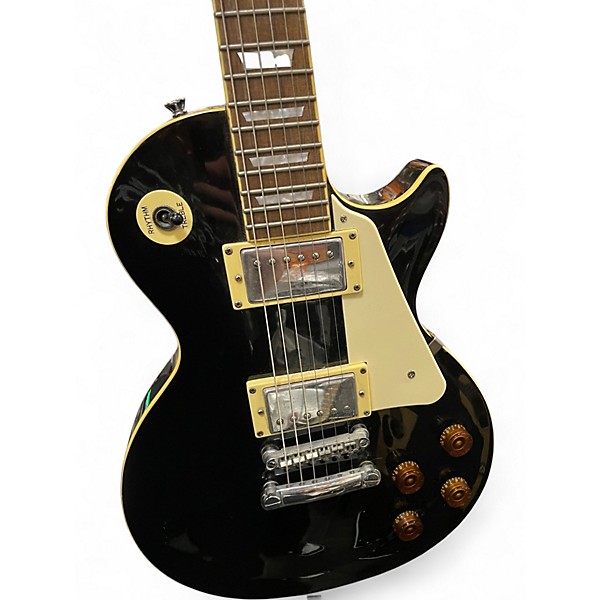 Used Epiphone les paul model Black Solid Body Electric Guitar