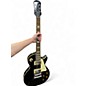 Used Epiphone les paul model Black Solid Body Electric Guitar