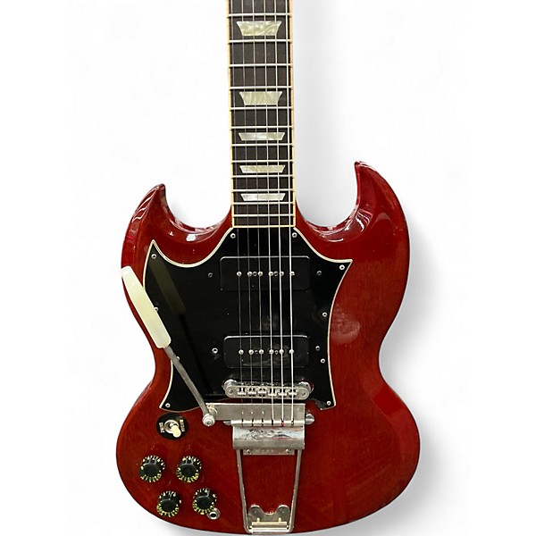 Used Gibson SG Standard P90 Cherry Solid Body Electric Guitar