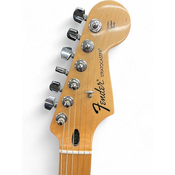 Used 2015 Fender STD Stratocaster 3 Color Sunburst Solid Body Electric Guitar