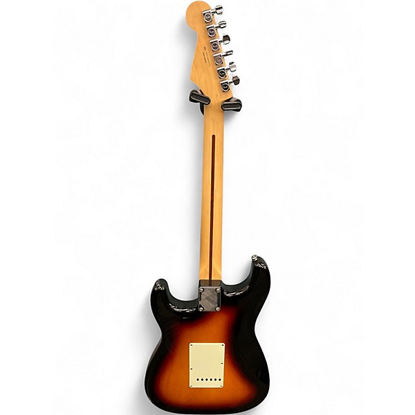 Used 2015 Fender STD Stratocaster 3 Color Sunburst Solid Body Electric Guitar