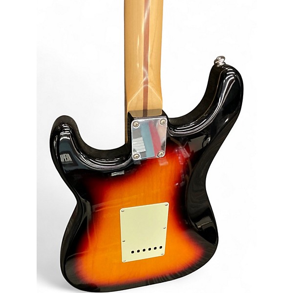 Used 2015 Fender STD Stratocaster 3 Color Sunburst Solid Body Electric Guitar