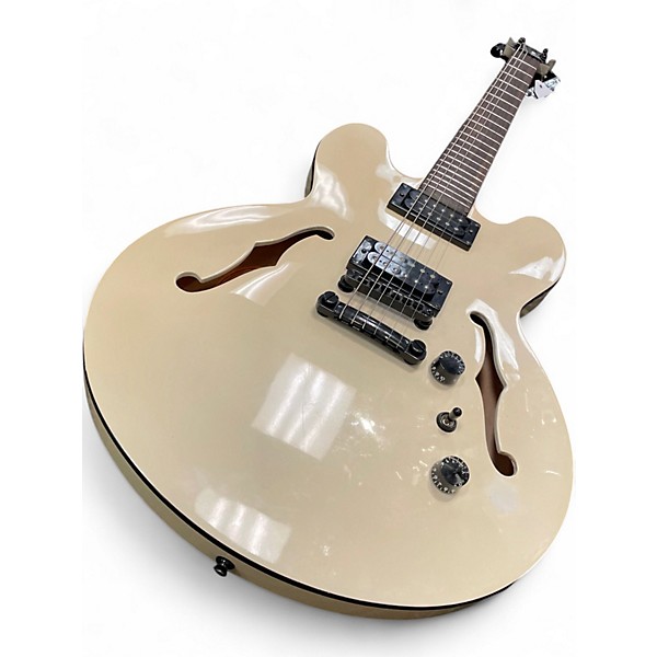 Used Epiphone Dot Studio WHITE Hollow Body Electric Guitar