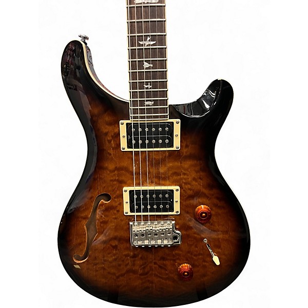 Used PRS SE Custom 24 2 Color Sunburst Solid Body Electric Guitar