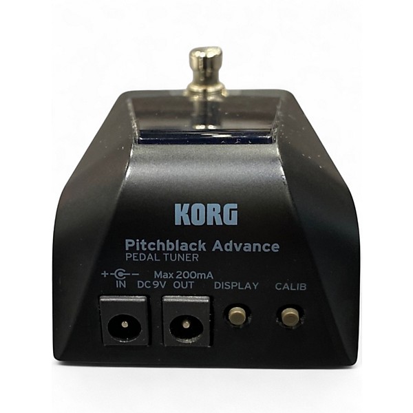 Used KORG PB01 Pitchblack Chromatic Tuner Pedal