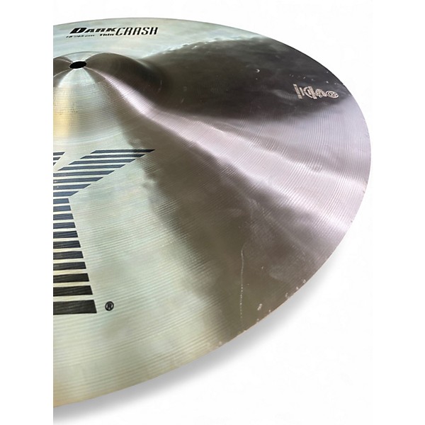 Used Zildjian 18in K Thin Dark Crash Cymbal