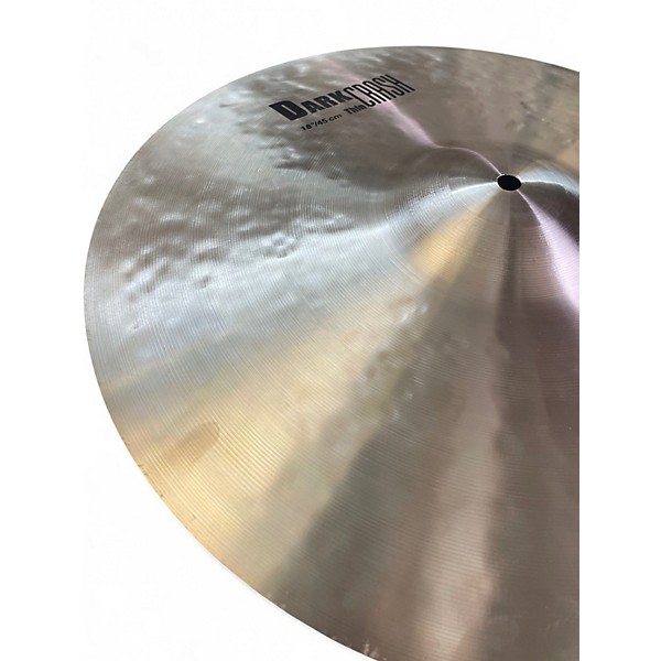 Used Zildjian 18in K Thin Dark Crash Cymbal