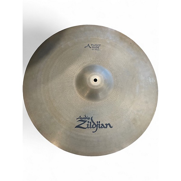 Used Zildjian 21in avedis sweet ride Cymbal