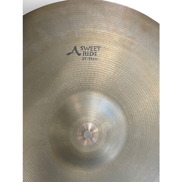 Used Zildjian 21in avedis sweet ride Cymbal