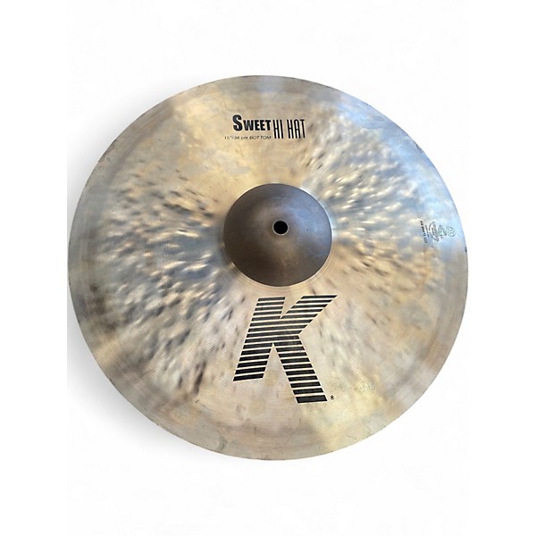 Used Zildjian 15in K Hi Hat Pair Cymbal