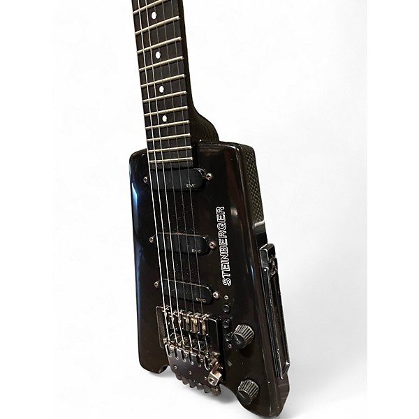Vintage 1985 Steinberger GL3T Black Solid Body Electric Guitar