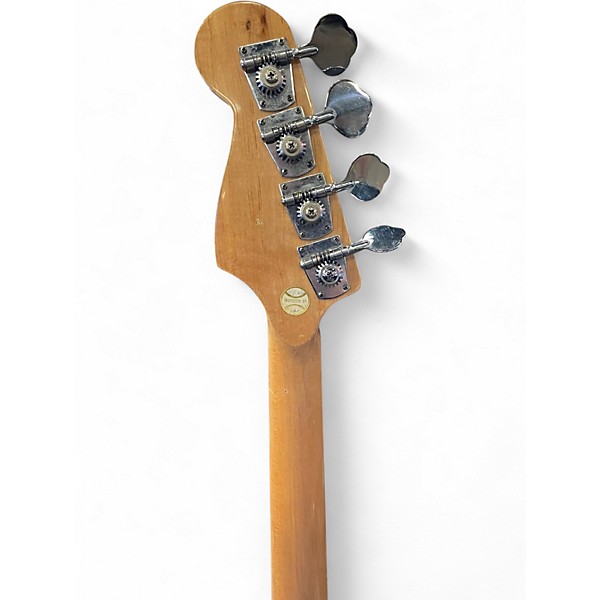 Used Hondo P Bass Black Electric Bass Guitar