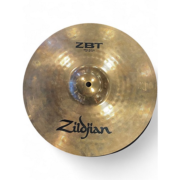 Used Zildjian 14in ZBT Hi Hat Bottom Cymbal