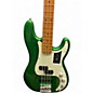 Used Fender Player Plus Active Precision Bass COSMIC JADE Electric Bass Guitar