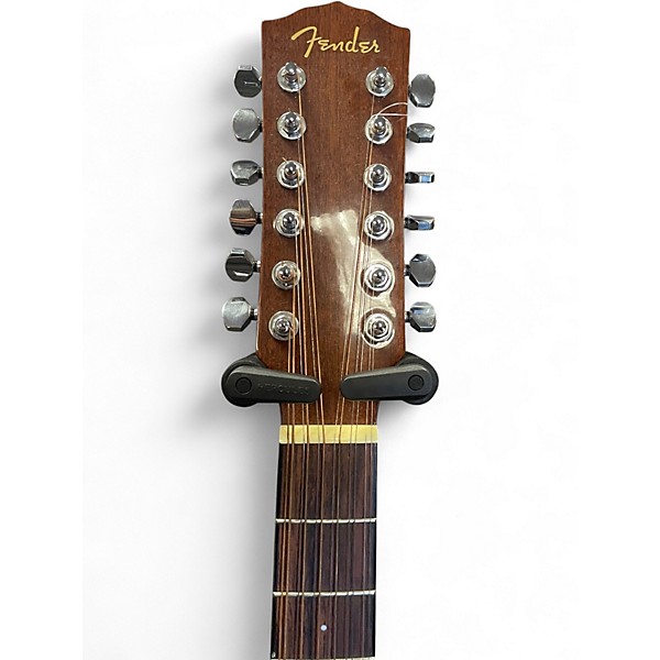 Used Fender CD60SCE12 Natural 12 String Acoustic Electric Guitar