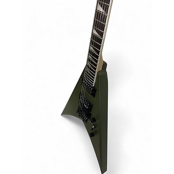 Used 2022 Jackson JS32 King V MATTE GREEN Solid Body Electric Guitar