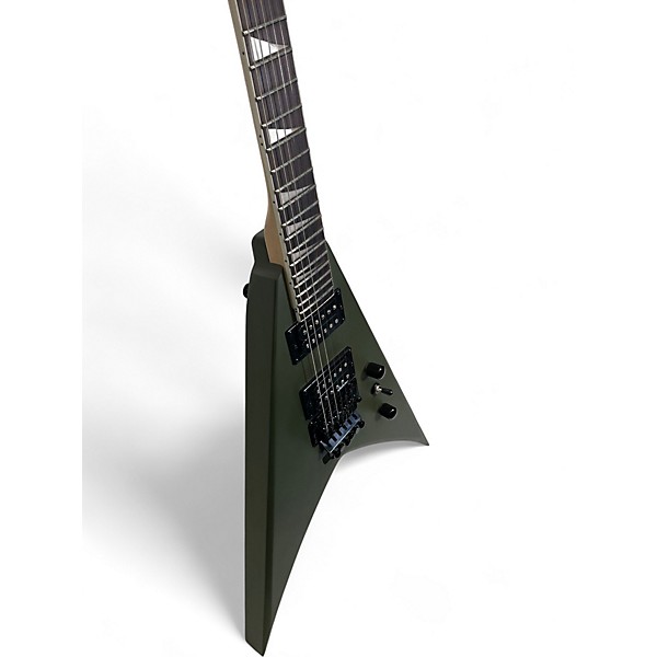 Used 2022 Jackson JS32 King V MATTE GREEN Solid Body Electric Guitar