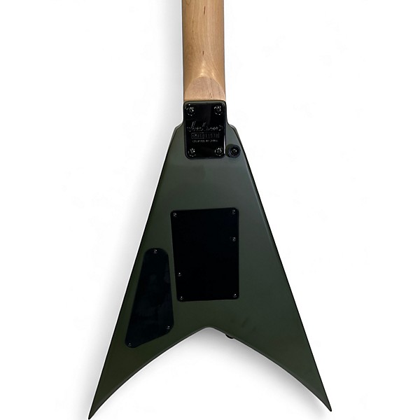 Used 2022 Jackson JS32 King V MATTE GREEN Solid Body Electric Guitar