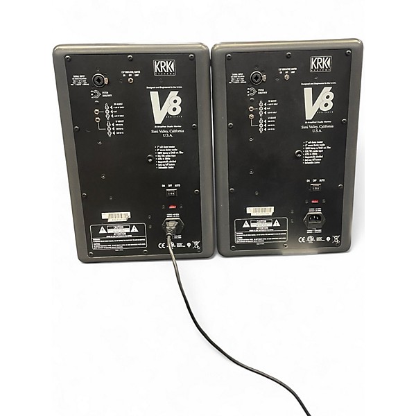 Used KRK V8 Series 2 Pair Powered Monitor